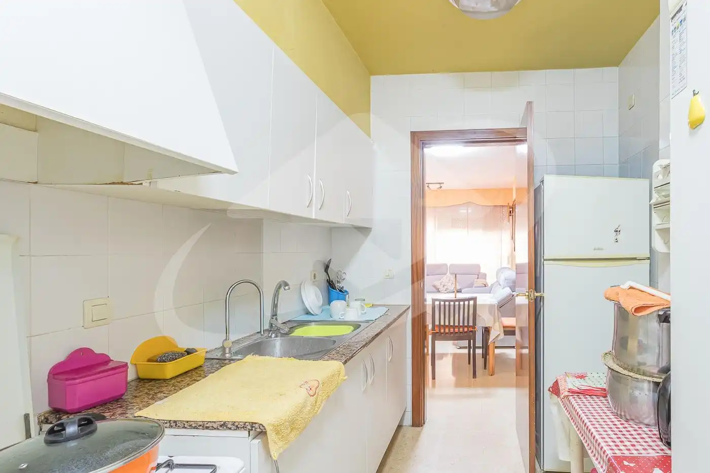 Kitchen of Flat for sale in Sabadell  with Heating and Balcony