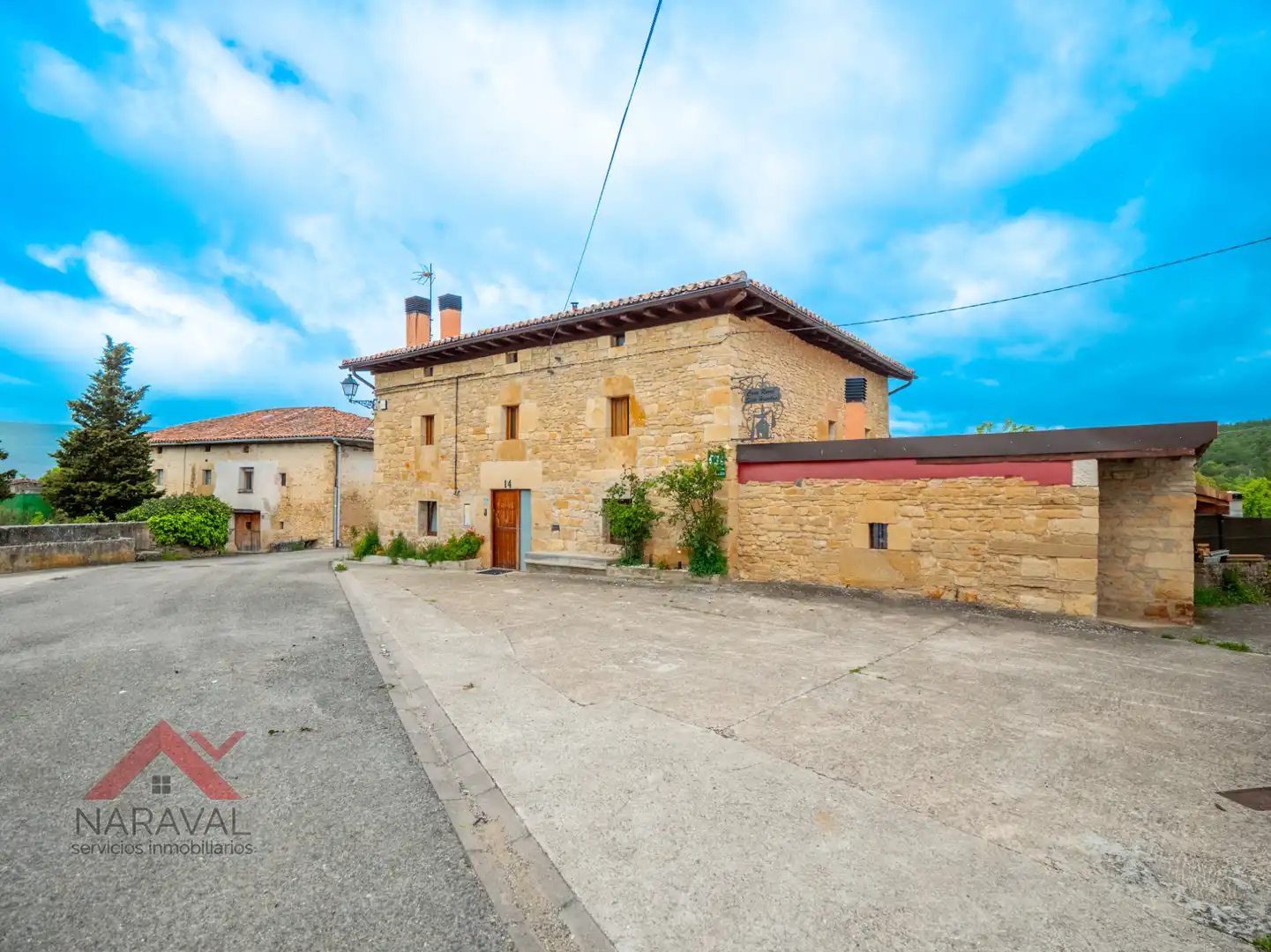 Vista exterior de Casa o xalet en venda en Valdegovia / Gaubea amb Calefacció, Jardí privat i Terrassa