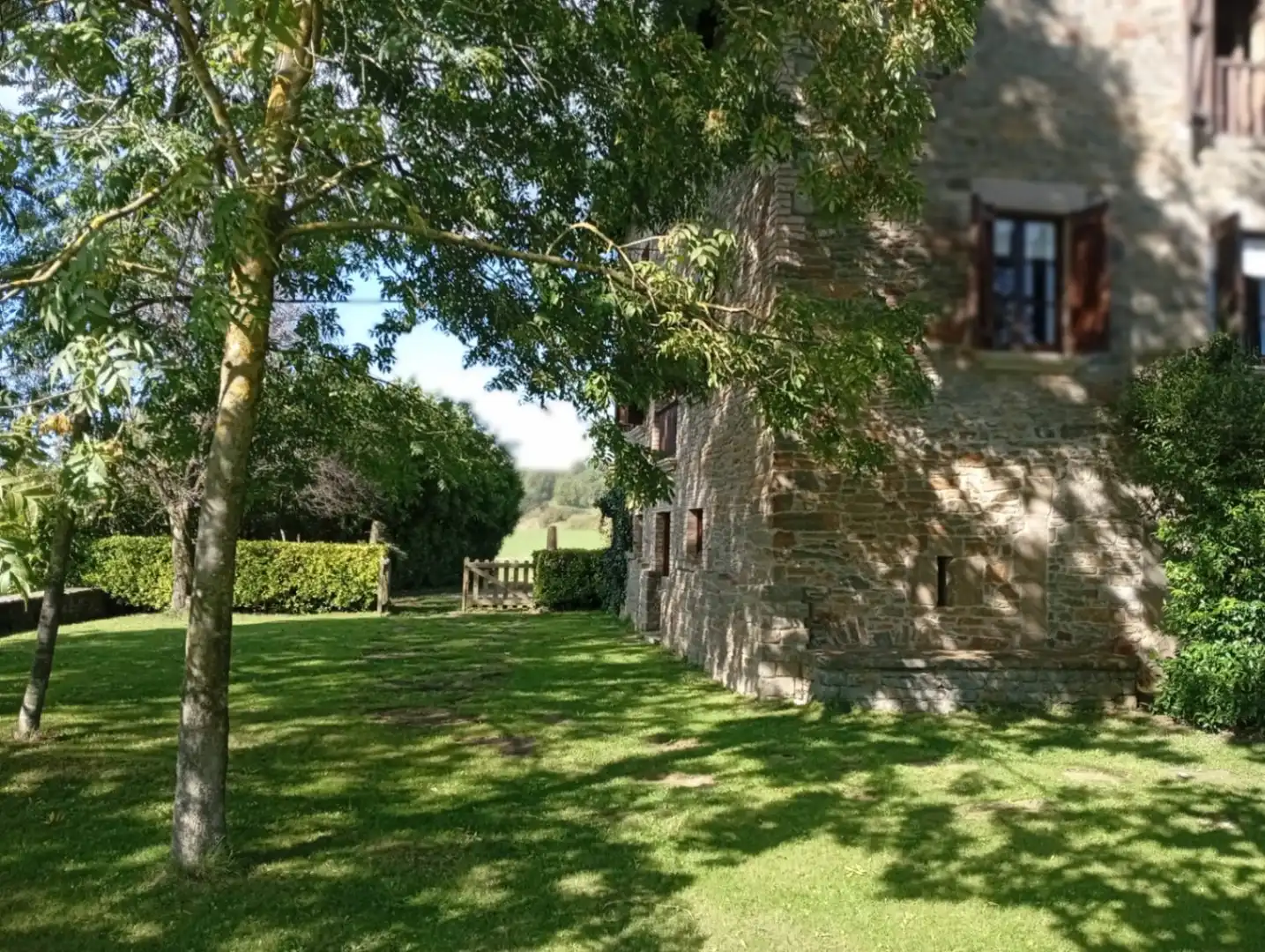 Jardín de Finca rústica en venta en Rupit i Pruit con Jardín privado