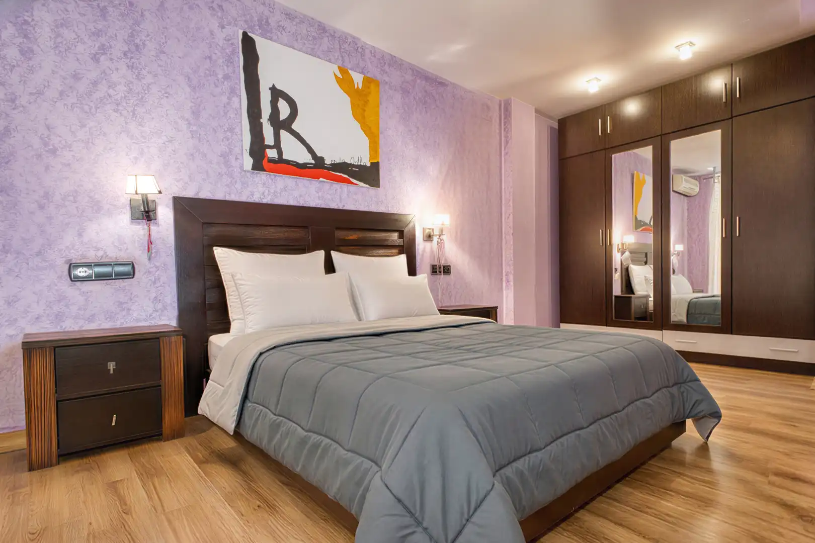 Bedroom of Detached homes for sale in Sant Joan d'Alacant  with Air Conditioner, Heating and Parquet flooring