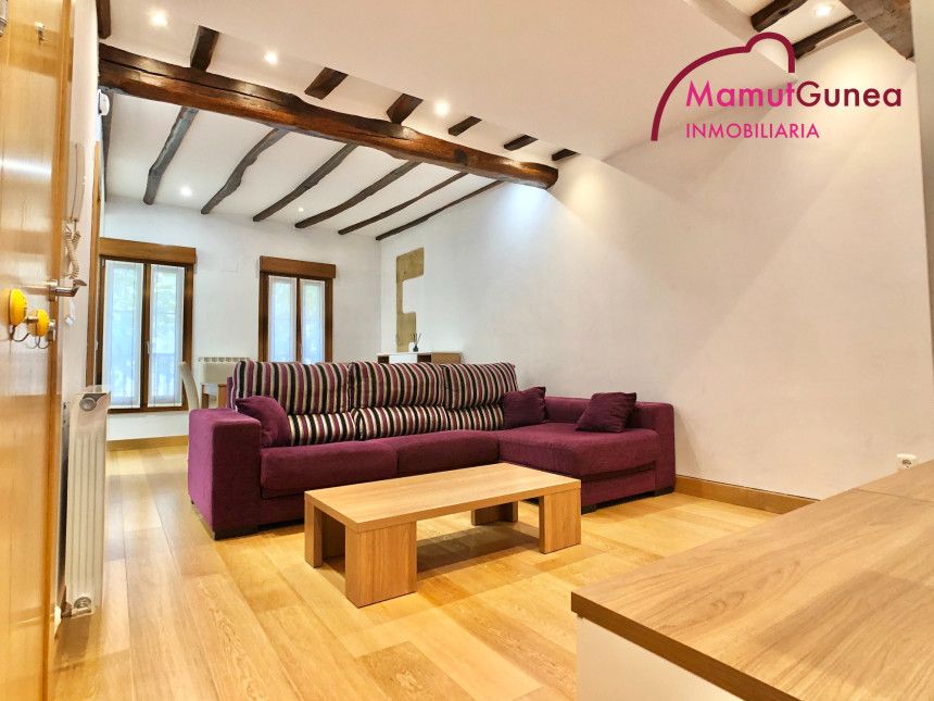 Sala de estar de Piso en venta en Oiartzun con Terraza