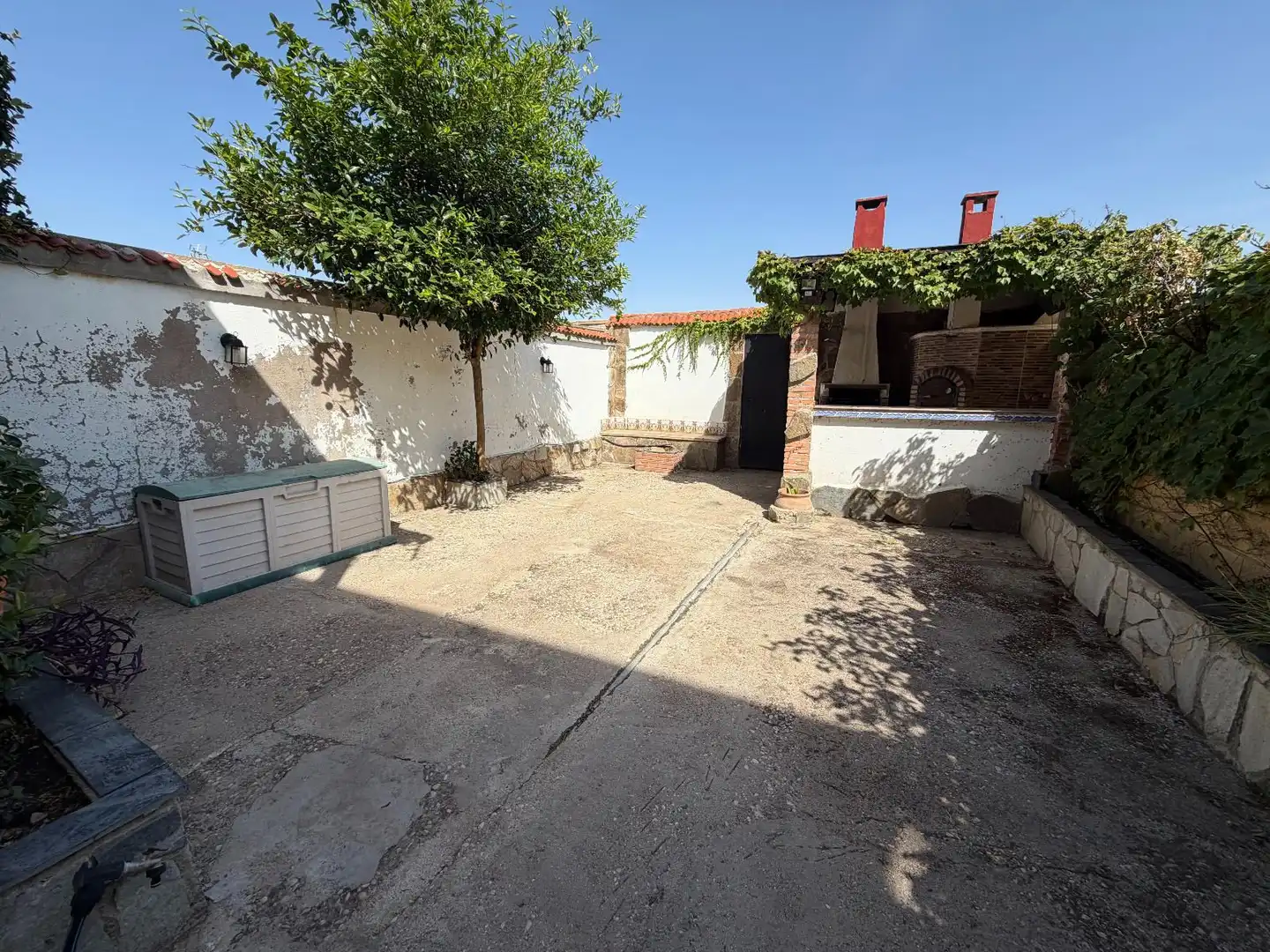 Terrace of Detached homes for sale in Las Ventas de Retamosa  with Air Conditioner, Heating and Private garden
