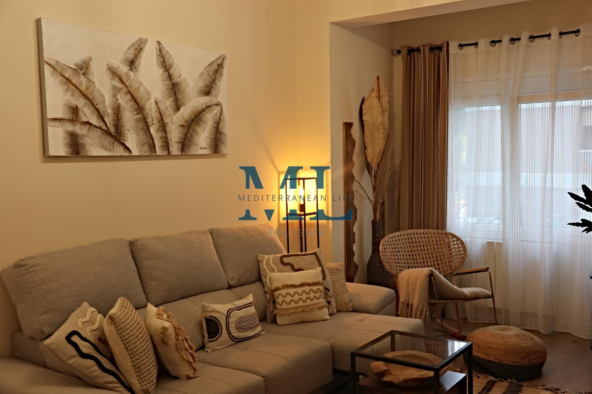 Sala de estar de Piso en venta en  Barcelona Capital con Calefacción y Terraza