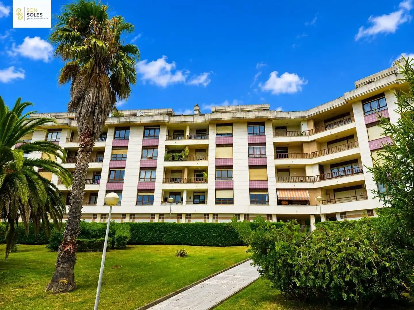 Vista exterior de Piso en venta en Santander con Calefacción, Jardín privado y Terraza