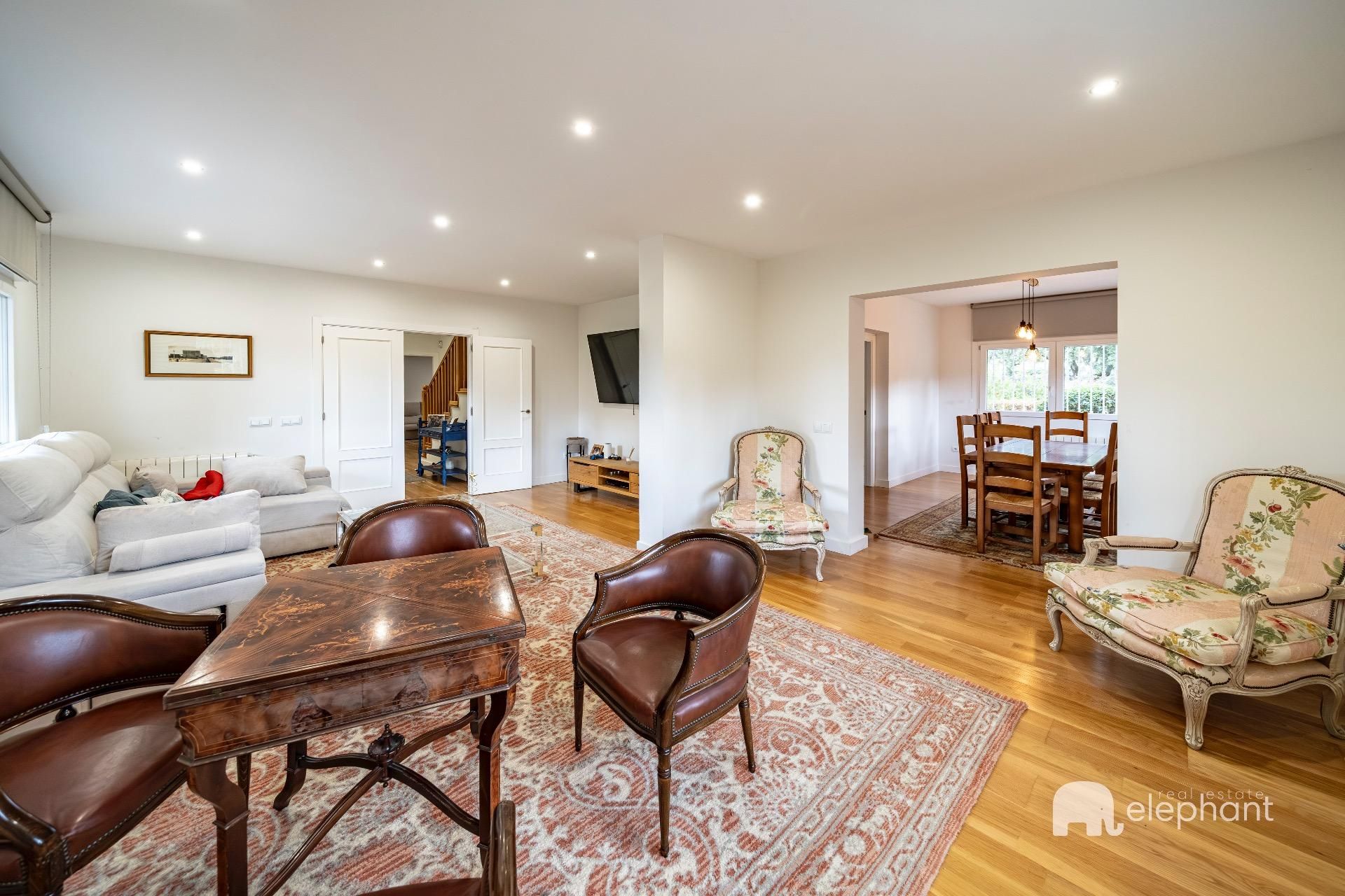 Living room of House or chalet for sale in Torrelodones  with Private garden, Terrace and Storage room