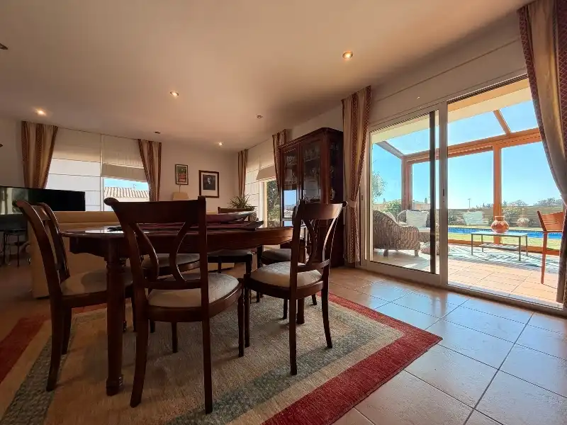 Dining room of Houses for sale in Mont-ras  with Air Conditioner, Heating and Private garden