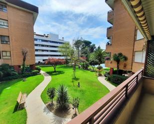 Garden of Flat to rent in  Madrid Capital  with Air Conditioner, Heating and Terrace