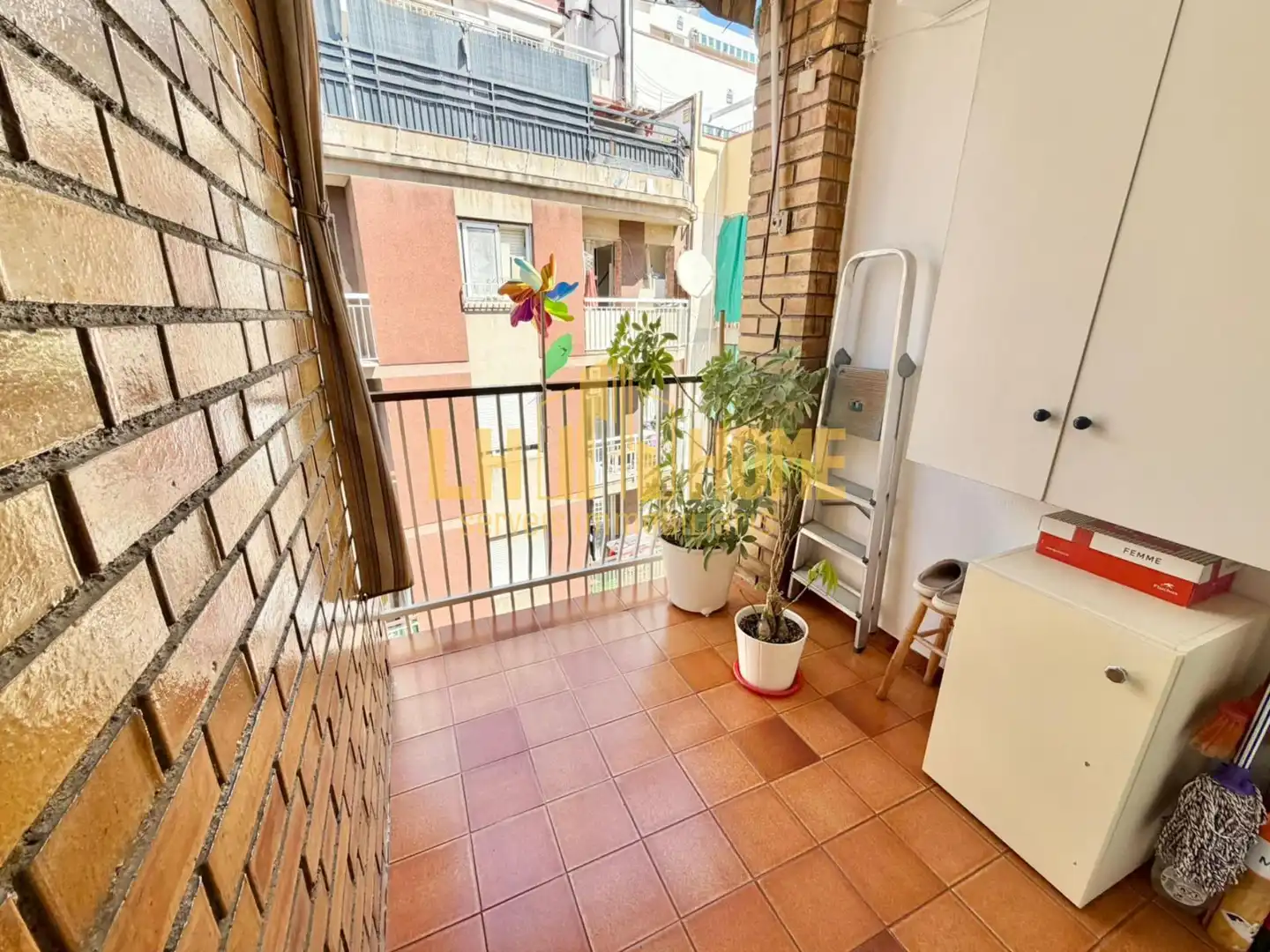 Terrasse von Dachboden zum Verkauf in L'Hospitalet de Llobregat mit Klimaanlage, Heizung und Parkett