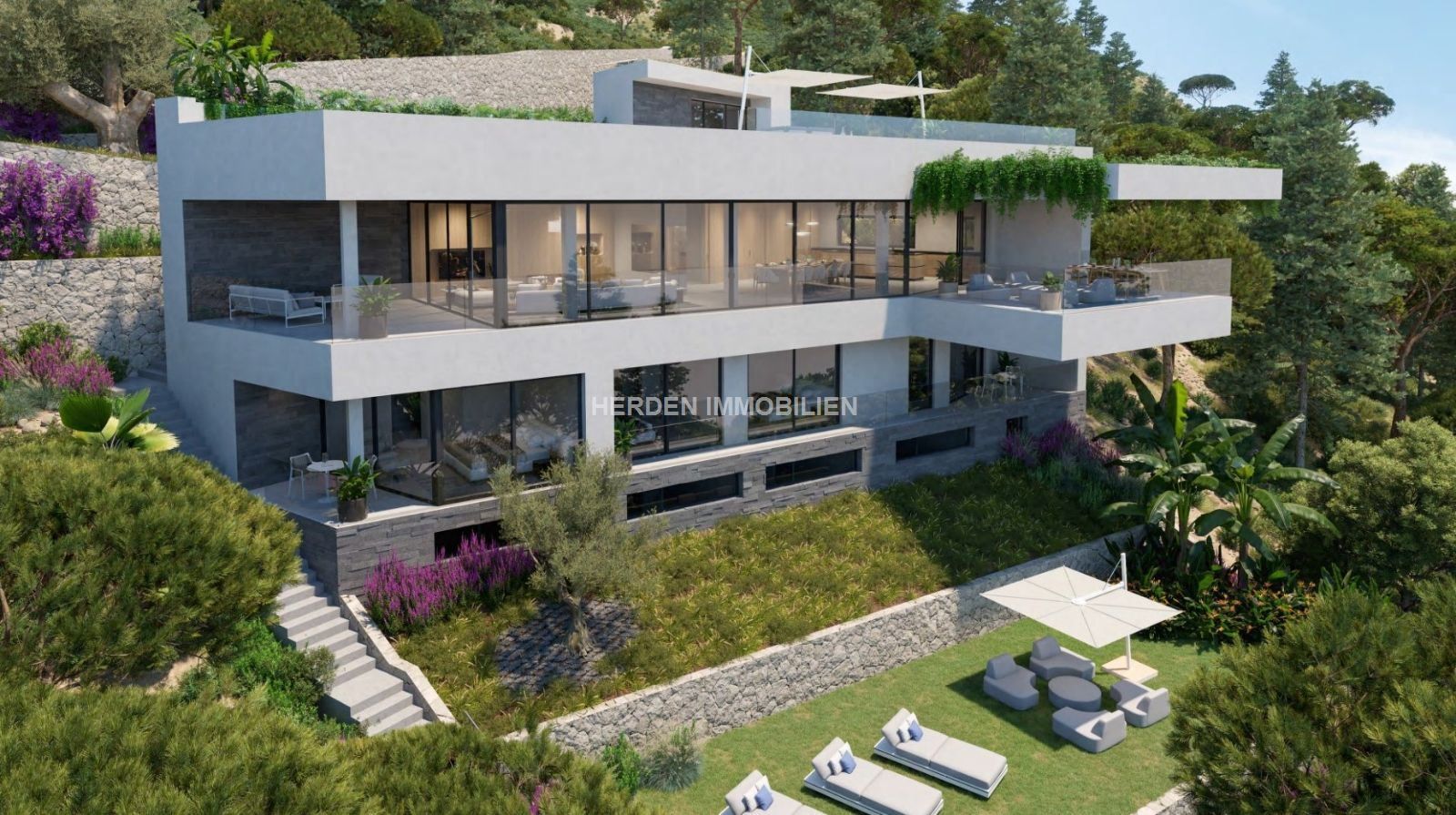 Exterior view of Houses for sale in  Palma de Mallorca  with Air Conditioner, Heating and Terrace