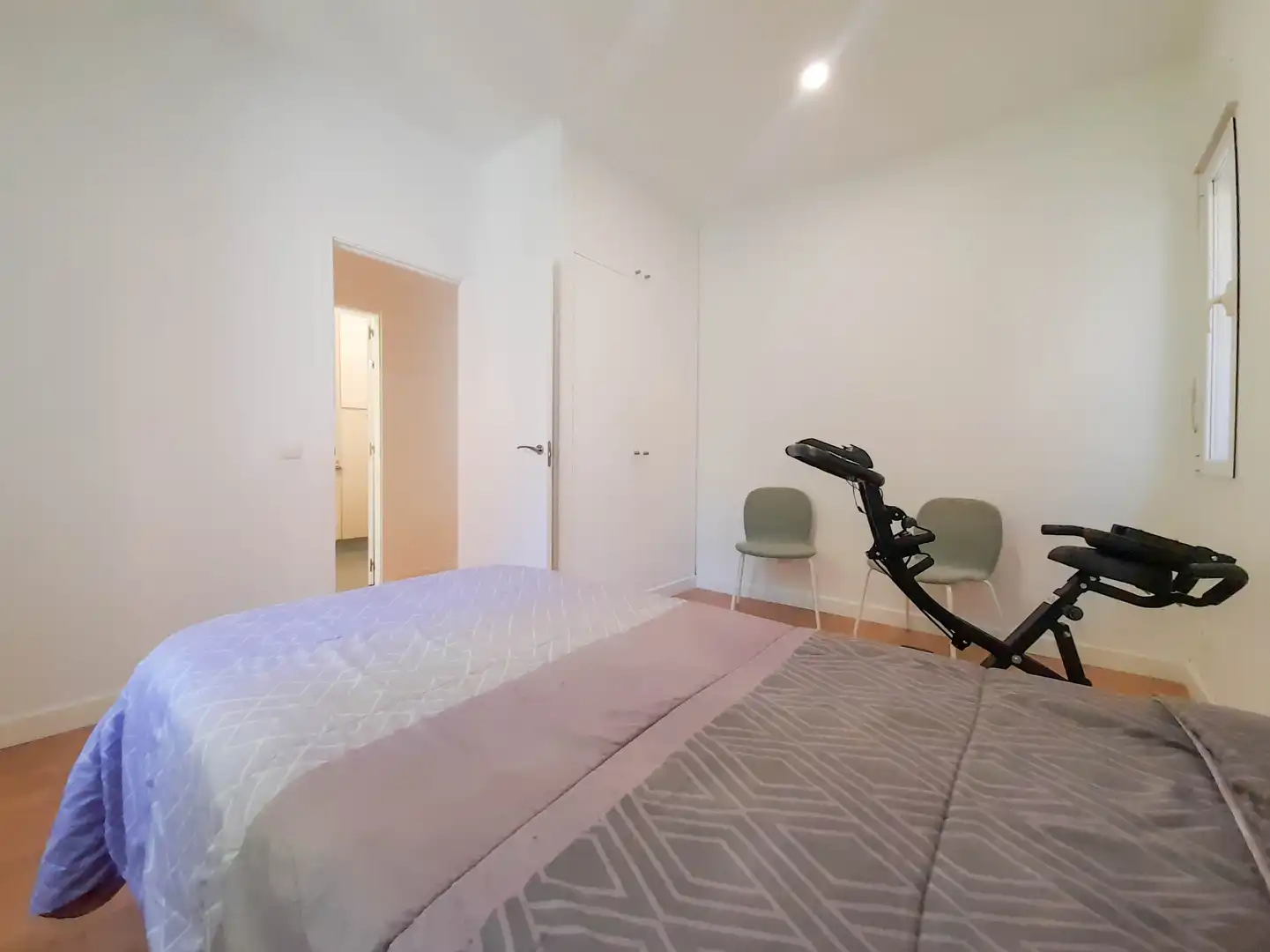 Bedroom of Detached homes for rent in Madrid  with Heating, Private garden and Parquet flooring