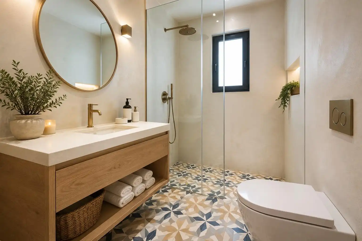 Baño de Piso en venta en Palau-saverdera con Aire acondicionado, Terraza y Balcón
