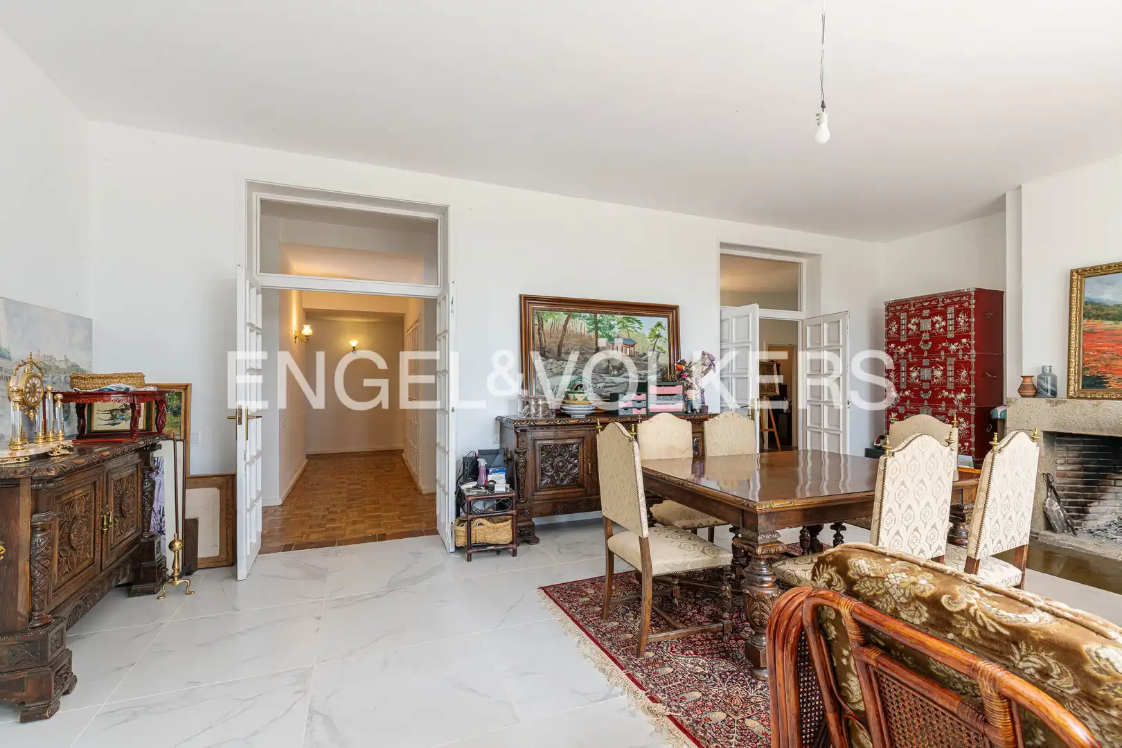 Dining room of Houses for sale in San Lorenzo de El Escorial  with Heating, Private garden and Terrace