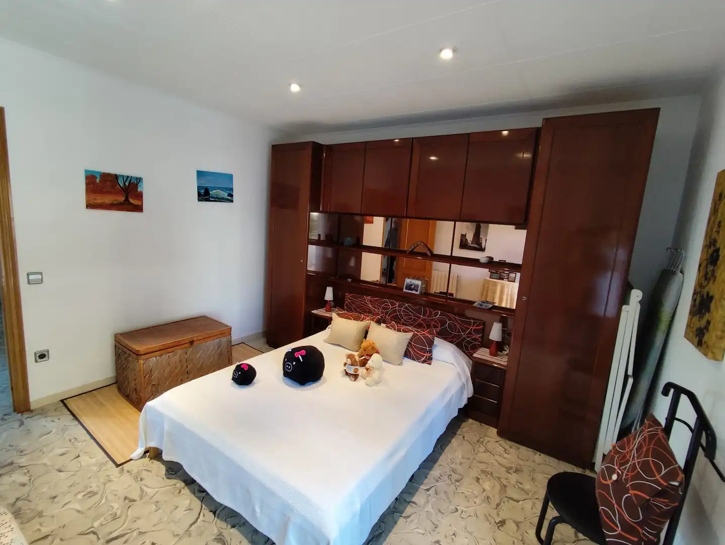 Bedroom of Detached homes for sale in Sils  with Air Conditioner, Heating and Terrace