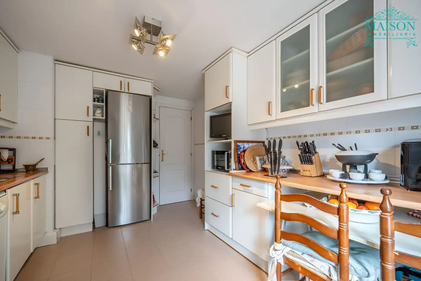 Cocina de Casa o chalet en venta en El Casar con Calefacción y Jardín privado