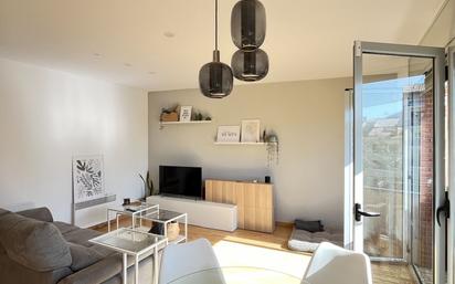 Living room of Flat for sale in Santa Coloma de Farners  with Air Conditioner and Terrace