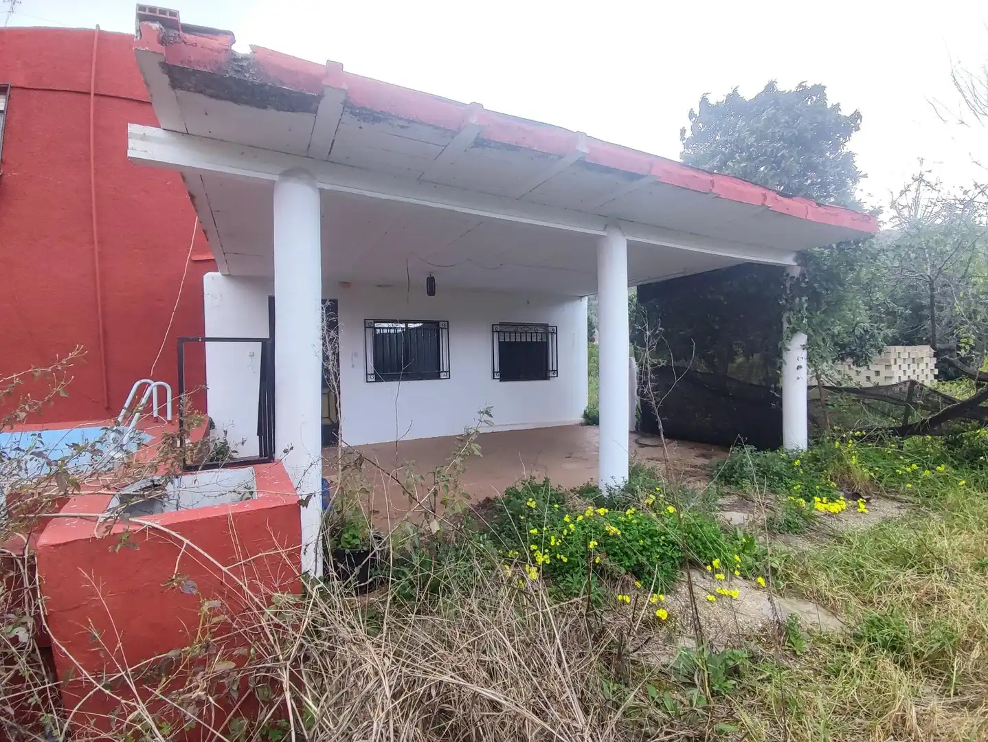 Vista exterior de Finca rústica en venta en Alzira con Terraza y Piscina