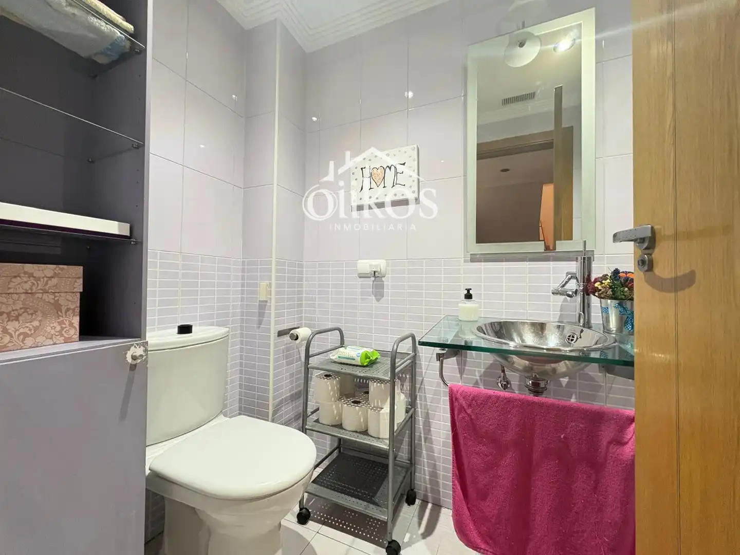 Baño de Casa adosada en venta en Salamanca con Calefacción y Balcón