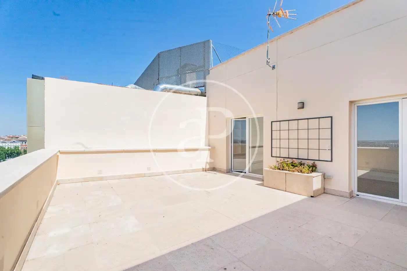 Terrasse von Dachboden zur Miete in Madrid mit Klimaanlage, Heizung und Terrasse