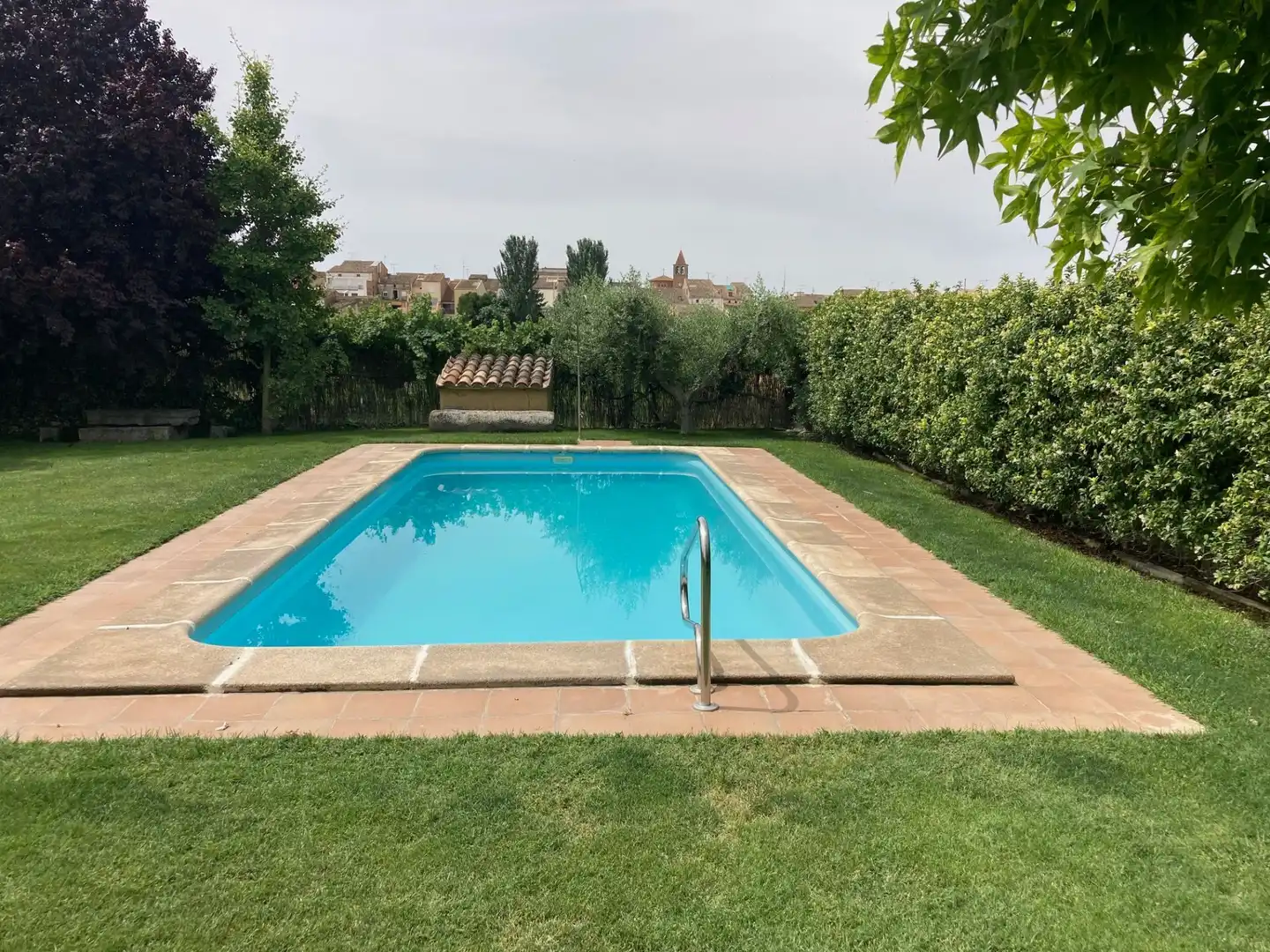 Piscina de Casa o xalet en venda en Vilanova de Bellpuig amb Calefacció, Jardí privat i Piscina