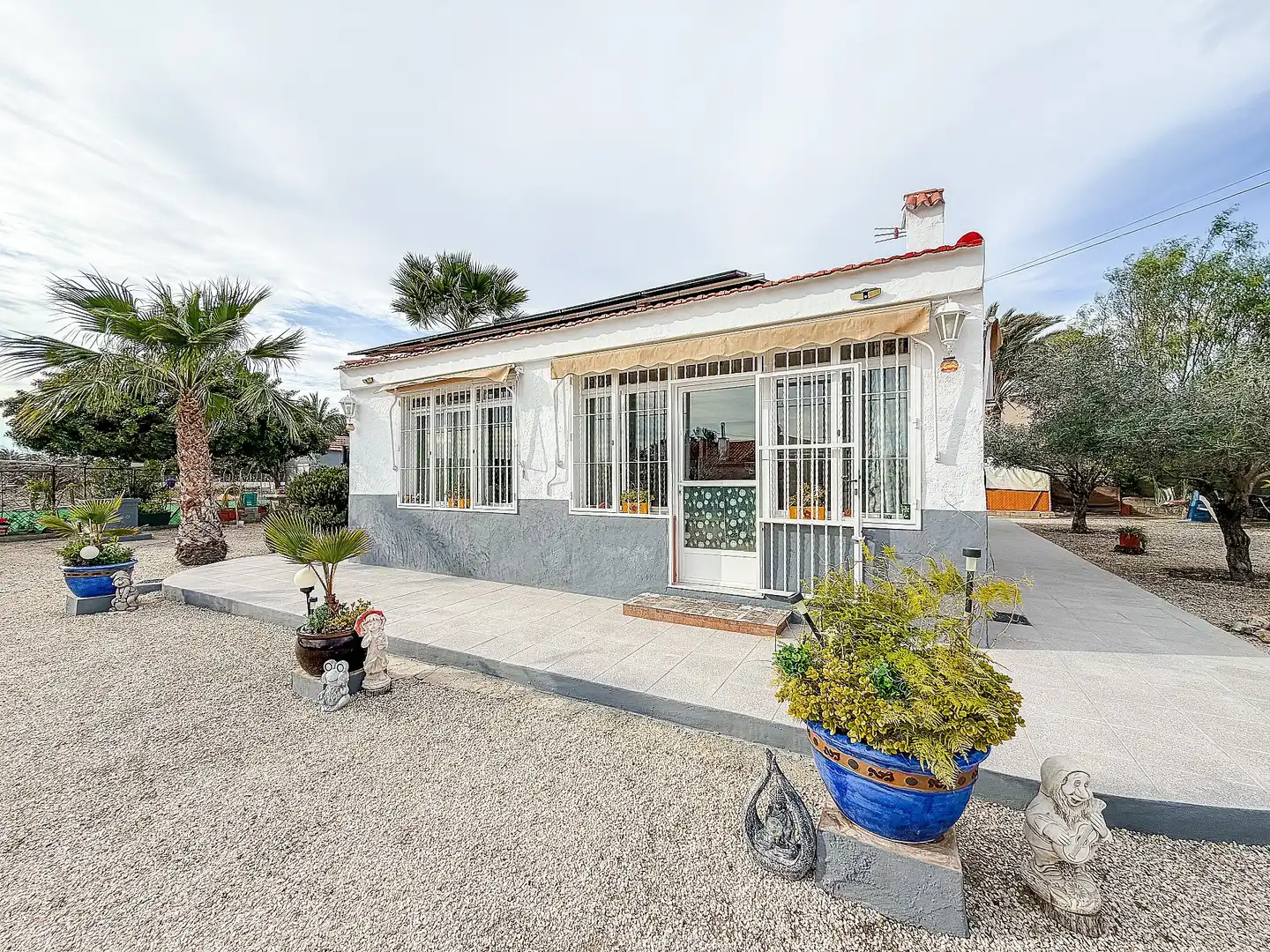 Exterior view of Country homes for sale in Elche / Elx  with Air Conditioner and Heating