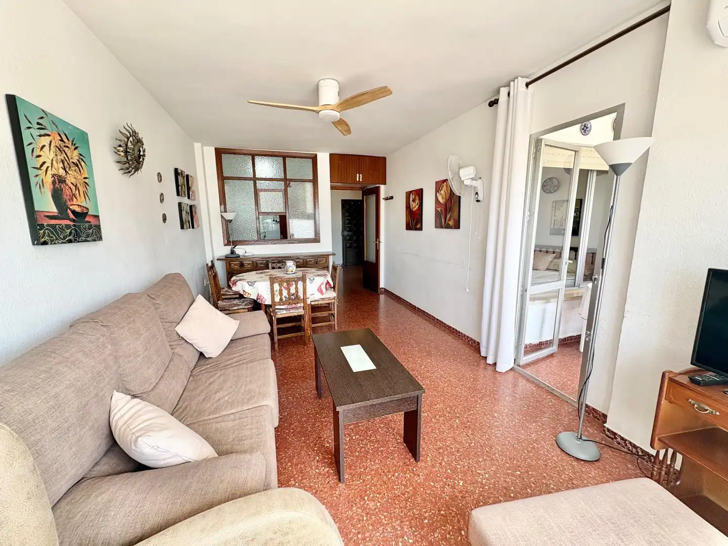 Sala d'estar de Apartament de lloguer en Vélez-Málaga