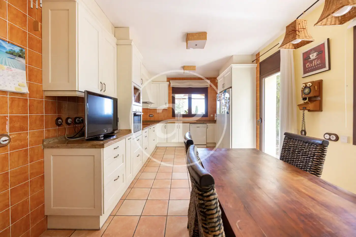 Cocina de Casa o chalet en venta en Argentona con Aire acondicionado, Calefacción y Jardín privado