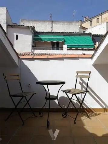 Balcony of Detached homes for sale in Cáceres  with Heating, Terrace and Furnished
