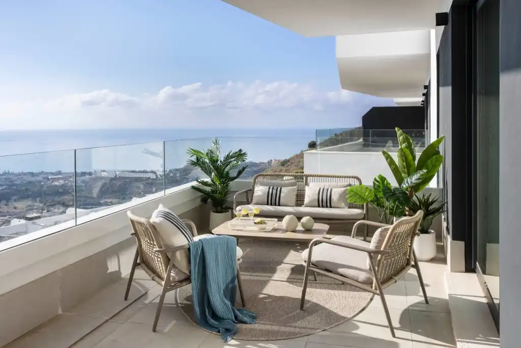 Terraza de Ático en venta en Rincón de la Victoria con Terraza y Piscina comunitaria
