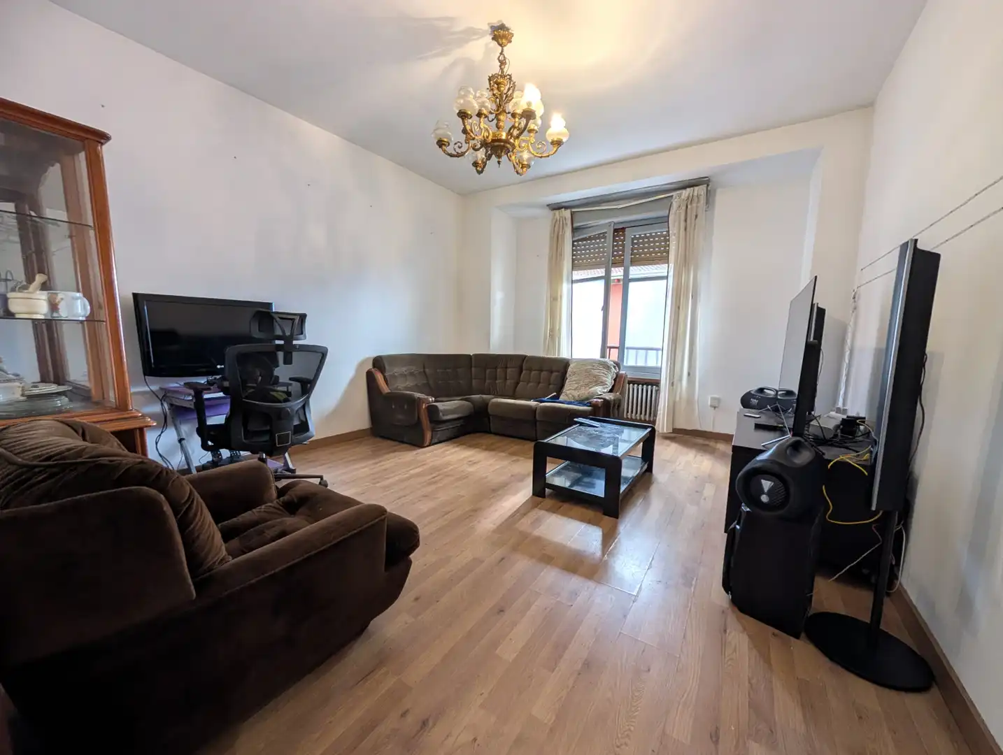 Living room of Flat for sale in San Martín del Rey Aurelio  with Heating, Terrace and Storage room