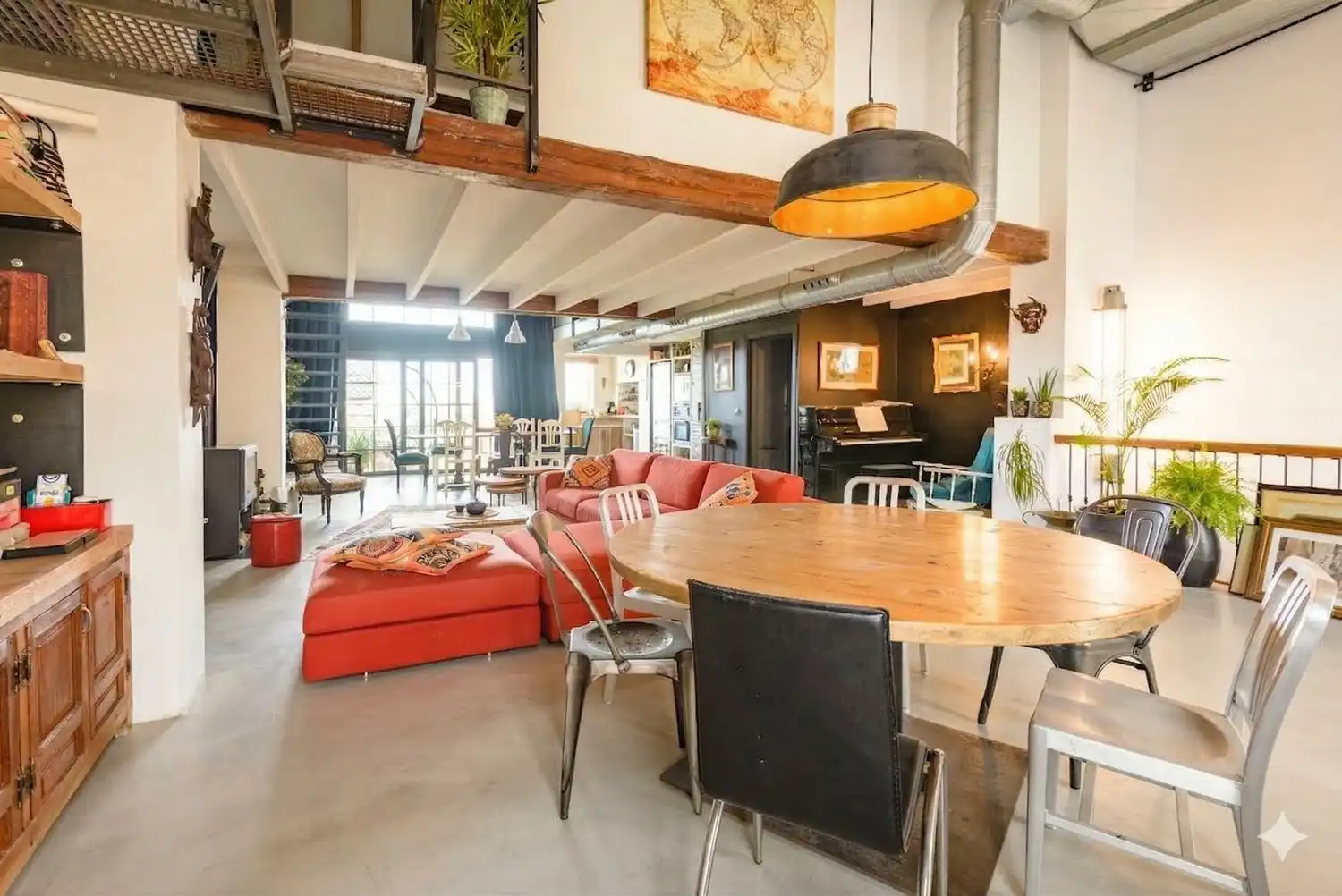 Sala d'estar de Casa adosada en venda en Alicante / Alacant amb Aire condicionat, Jardí privat i Terrassa
