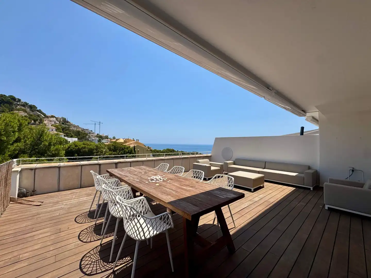 Terraza de Apartamento en venta en Altea con Amueblado y Piscina comunitaria