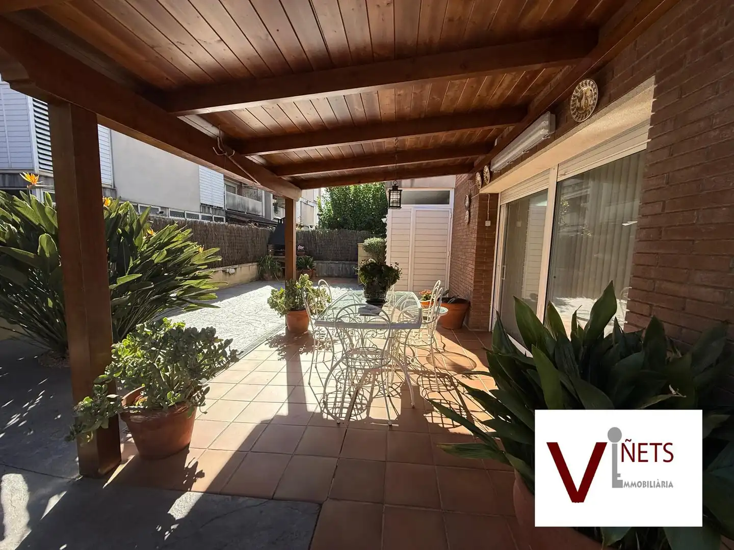 Terrassa de Planta baixa en venda en La Garriga amb Calefacció, Jardí privat i Parquet