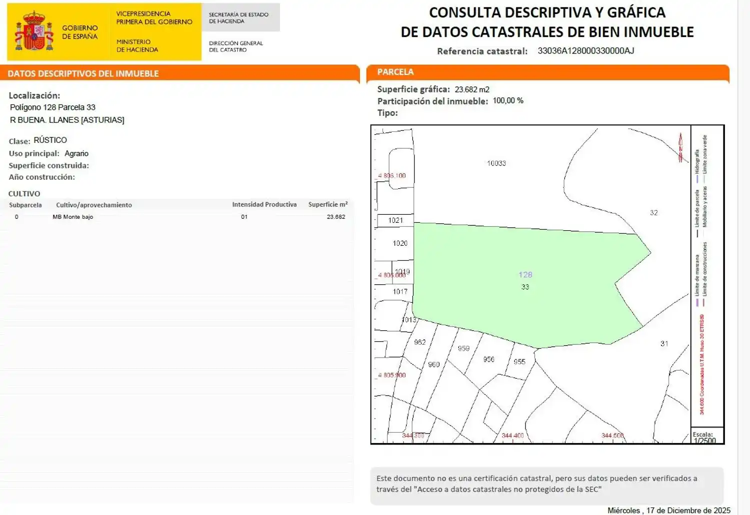 Residencial en venda en Llanes