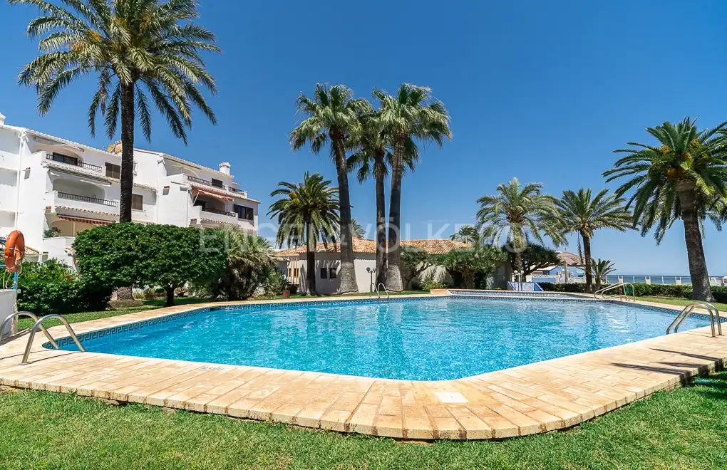 Swimming pool of Flat for rent in Dénia  with Air Conditioner, Heating and Terrace