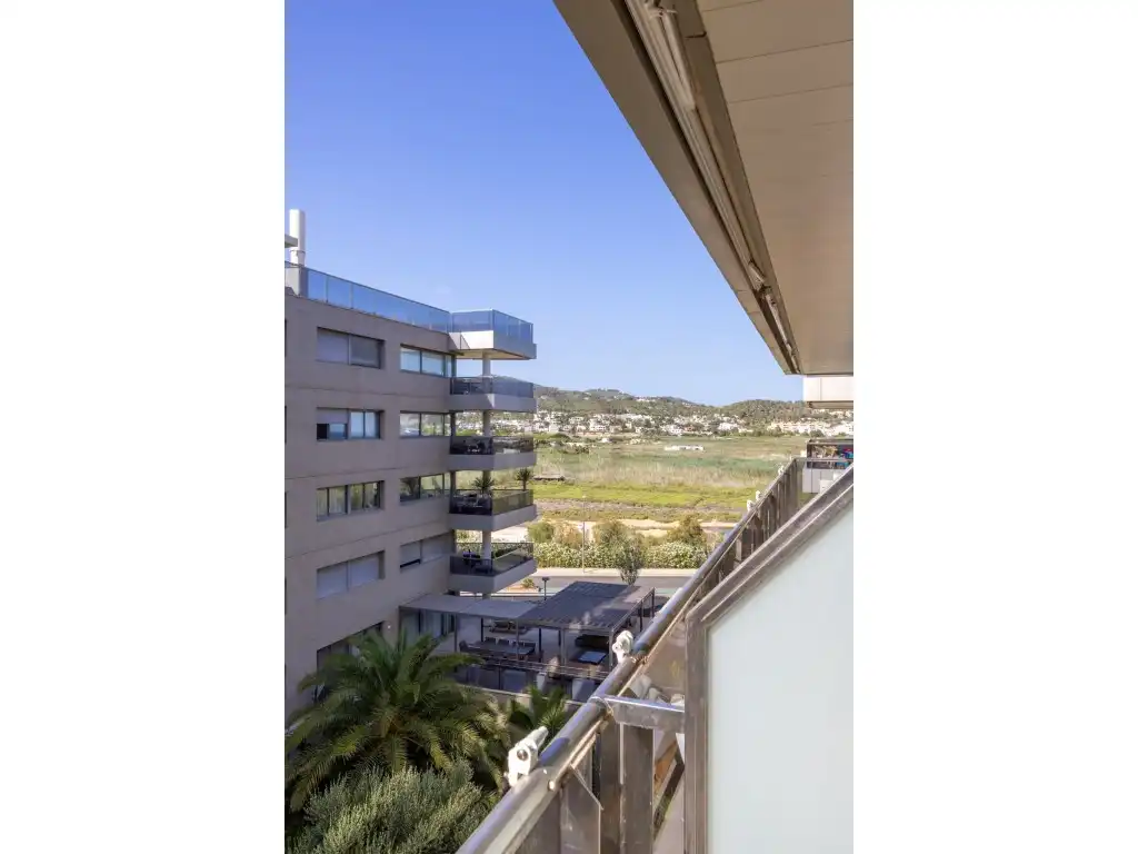 Terraza de Apartamento de alquiler en Eivissa con Aire acondicionado, Terraza y Piscina comunitaria