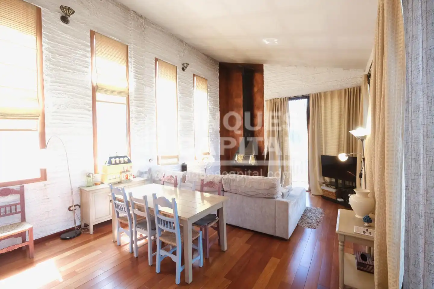 Sala d'estar de Casa o xalet en venda en Ulldemolins amb Jardí privat i Parquet
