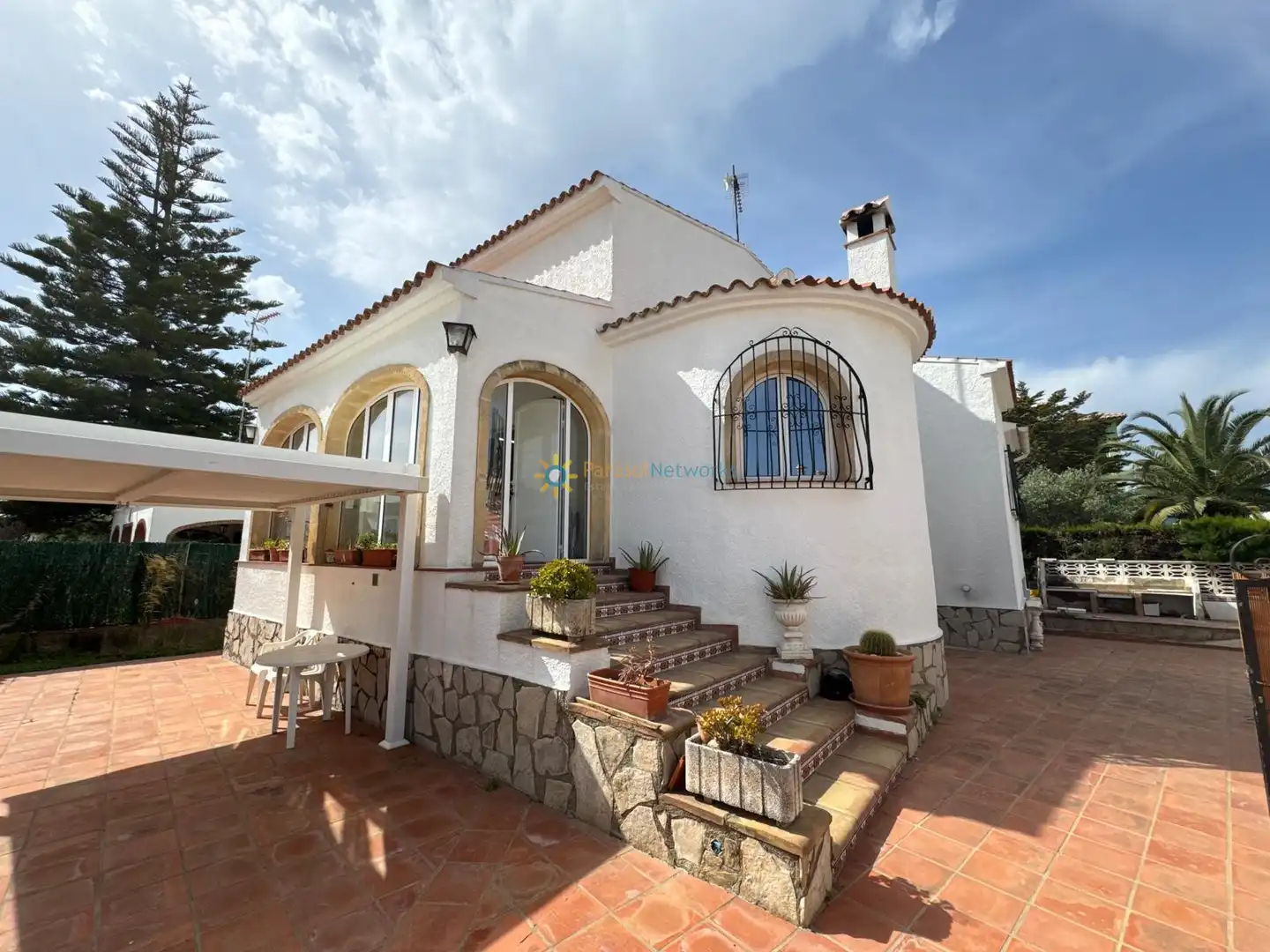 Exterior view of Houses for rent in Oliva  with Terrace, Furnished and Oven