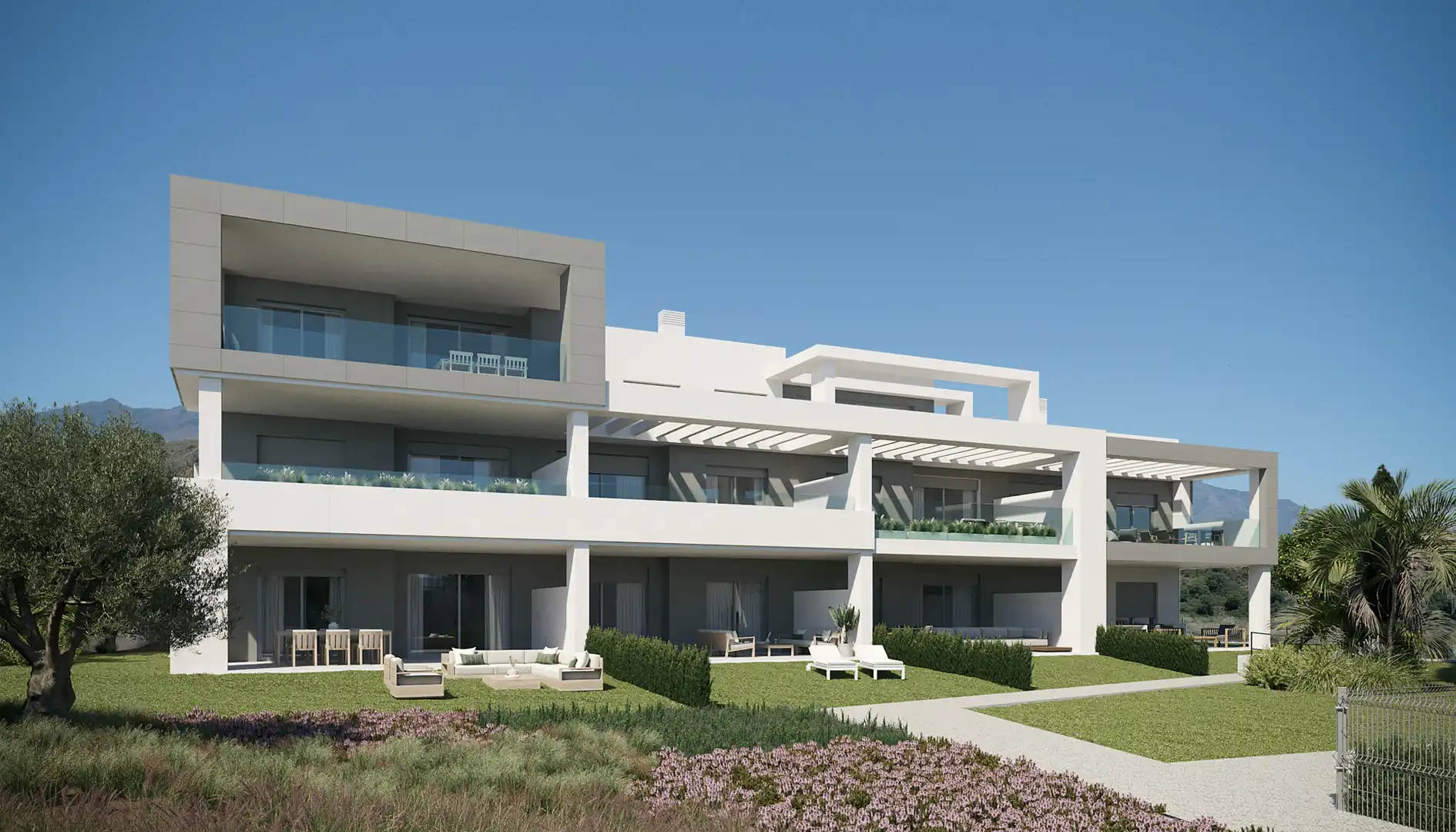 Vista exterior de Apartamento en venta en Marbella con Aire acondicionado, Terraza y Piscina