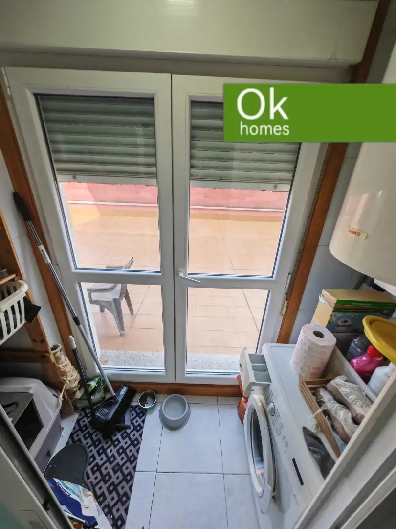 Balcony of Flat for sale in Arteixo  with Heating, Parquet flooring and Terrace