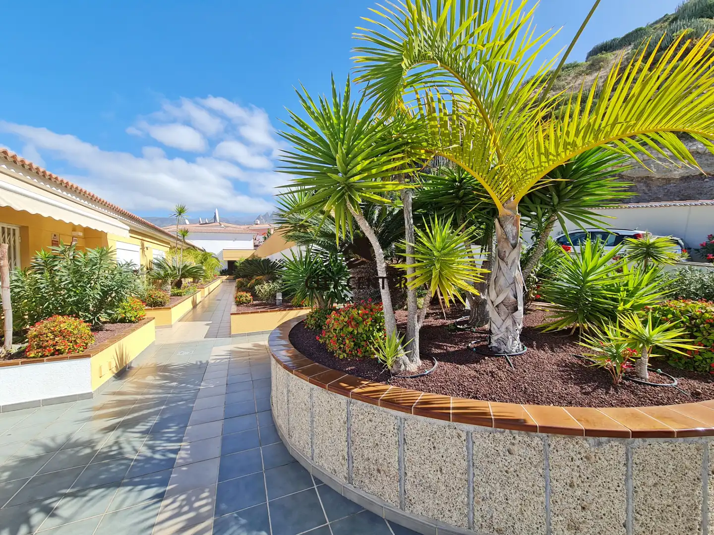 Terrasse von Wohnung zur Miete in Adeje mit Klimaanlage, Terrasse und Möbliert
