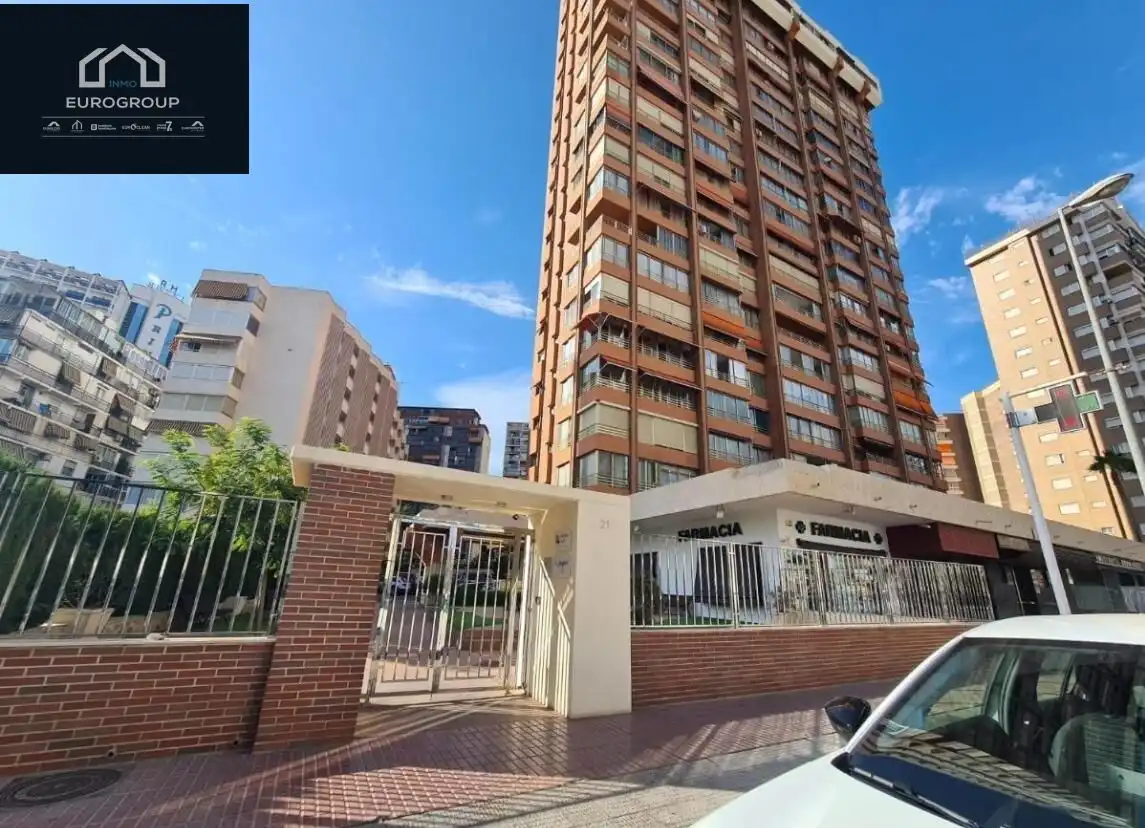 Exterior view of Apartments for rent in Benidorm  with Air Conditioner, Heating and Furnished