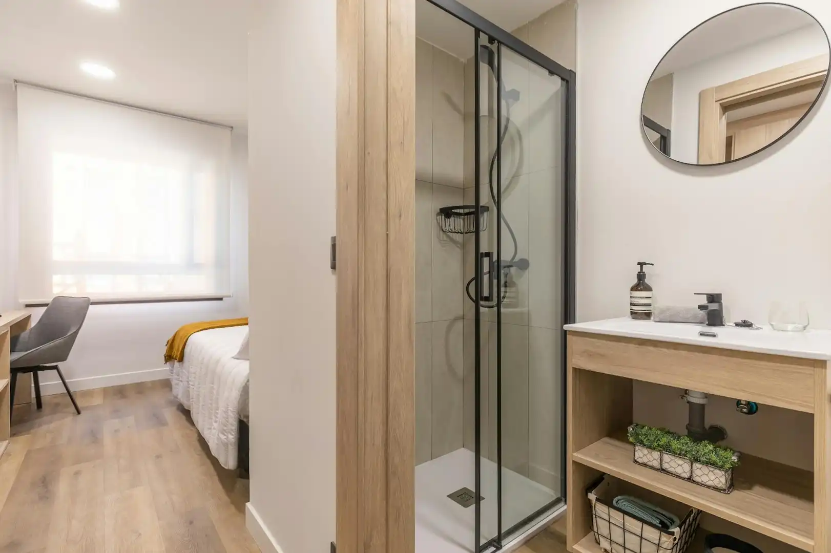 Schlafzimmer von Gebäude zur Miete in Madrid
