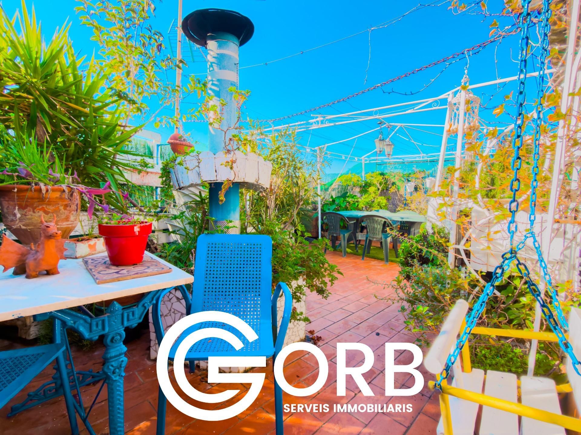 Garden of Attic for sale in Mataró  with Terrace, Storage room and Balcony