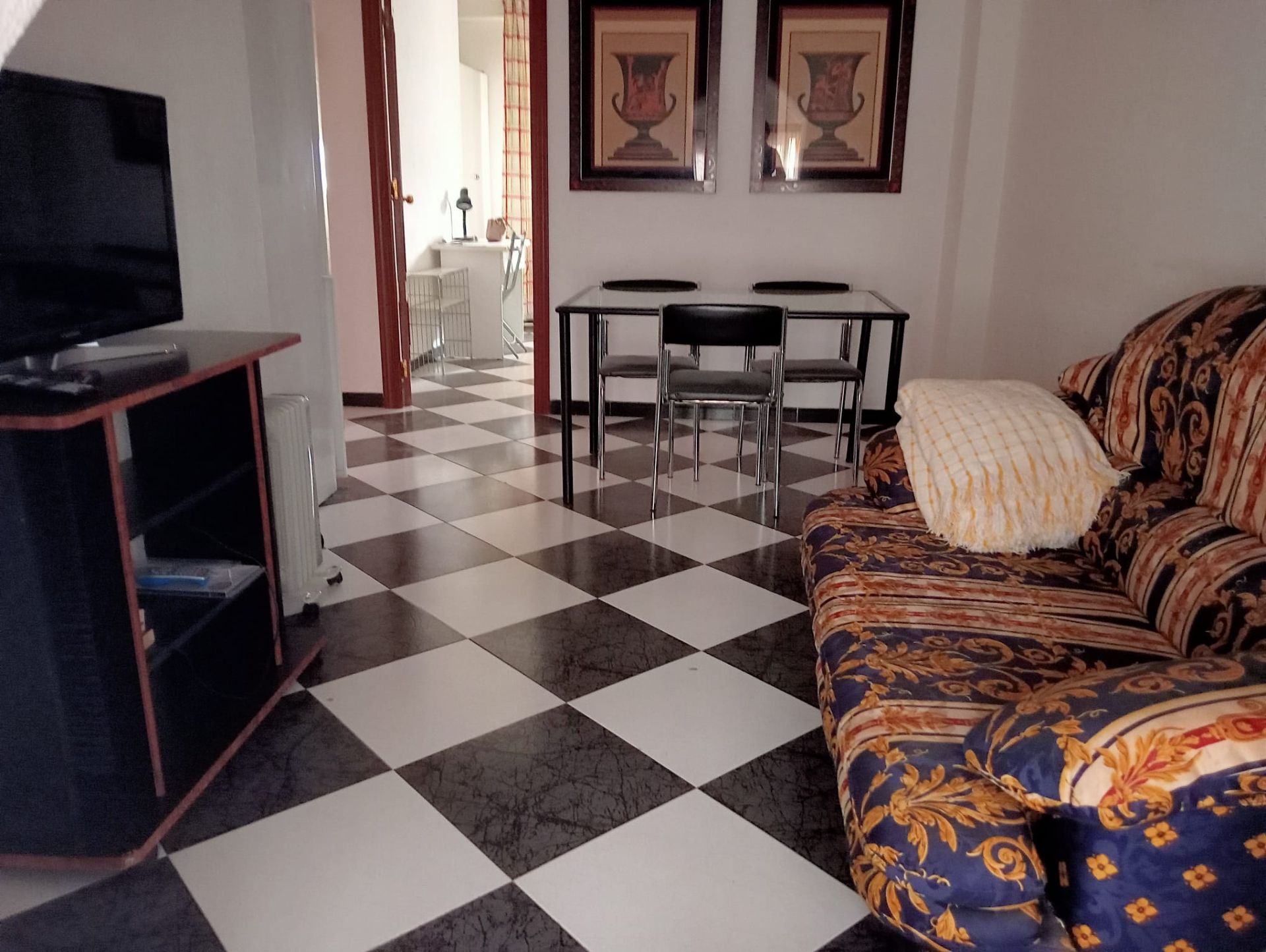 Living room of Flat to rent in  Jaén Capital  with Air Conditioner, Terrace and Furnished