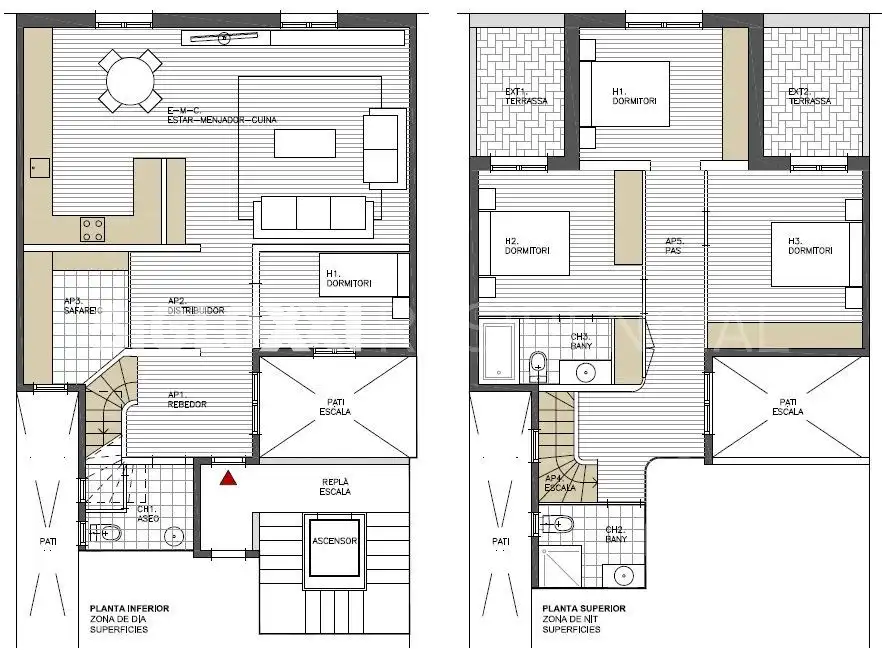 Dúplex en venta en Barcelona con Aire acondicionado, Calefacción y Terraza