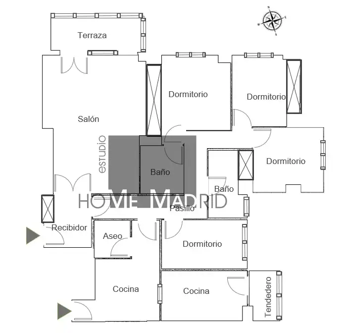 Wohnung mit Pool zum Verkauf in Calle de Santiago de Compostela, imagen 36