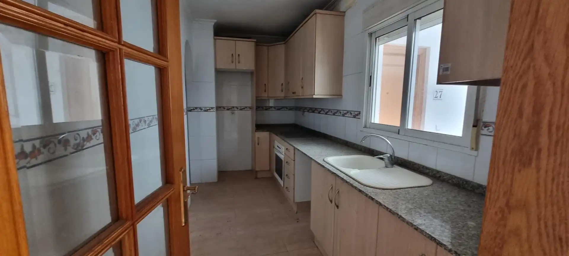Kitchen of Flat for sale in Murcia  with Terrace
