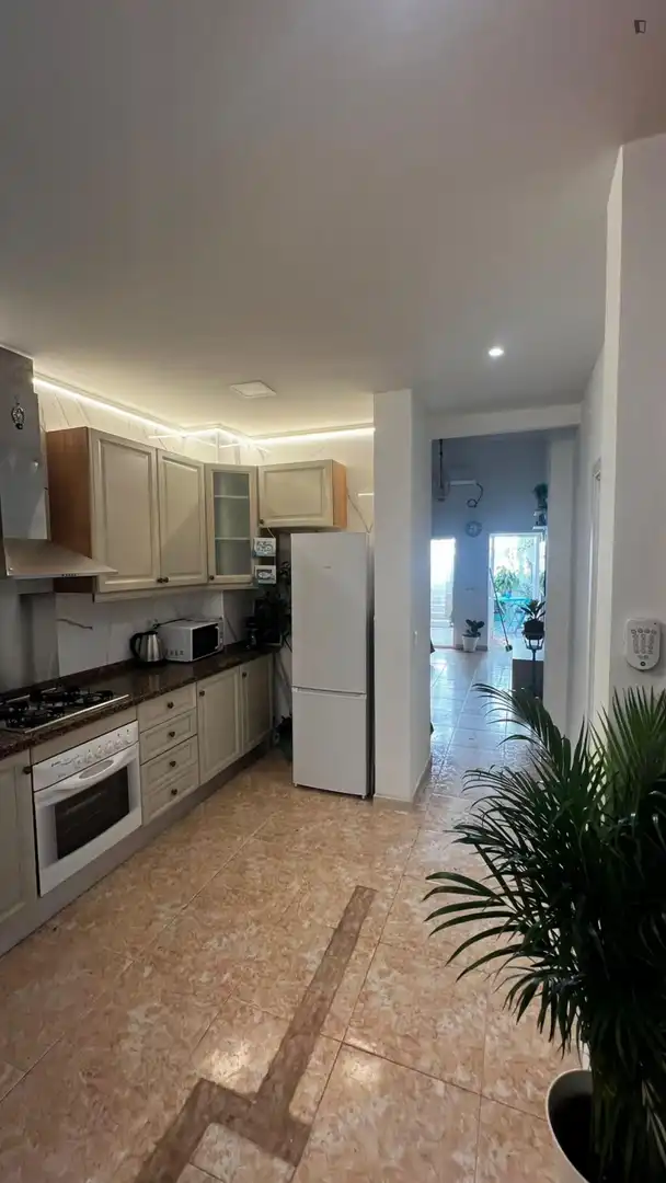 Cuina de Casa o xalet de lloguer en Alicante / Alacant amb Aire condicionat, Moblat i Forn