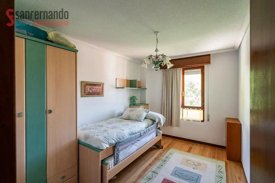 Bedroom of Flat for sale in Suances  with Heating, Private garden and Furnished