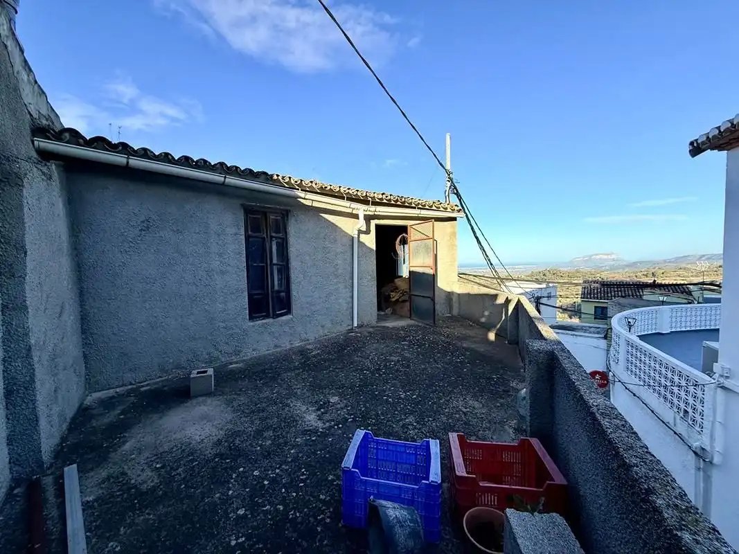 Vista exterior de Casa o chalet en venta en La Vall de Laguar con Trastero